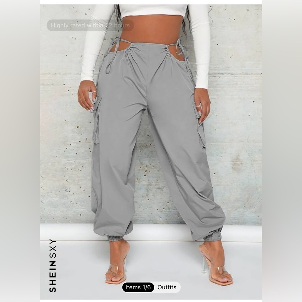Cut out cargo pants